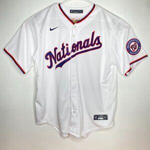 Nike Washington Nationals MLB Jersey White Baseball Official Blank